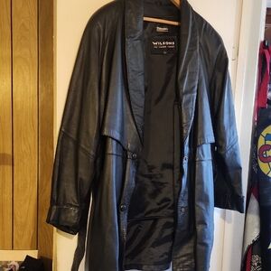 Wilsons Black Leather Jacket